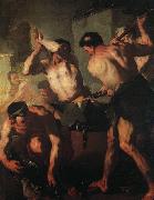 GIORDANO, Luca The Forge of Vulcan dhjh USA oil painting reproduction